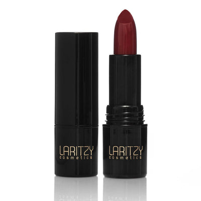 Cream Lipstick in Crimson - LARITZY Vegan and Cruelty Free Cosmetics