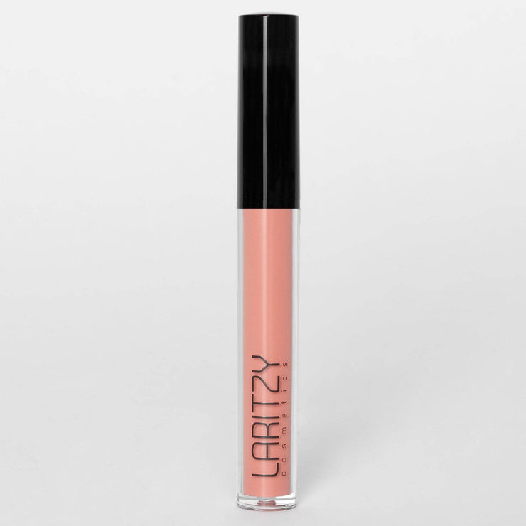 Long Lasting Liquid Lipstick - Nude Peach - LARITZY Vegan and Cruelty Free Cosmetics
