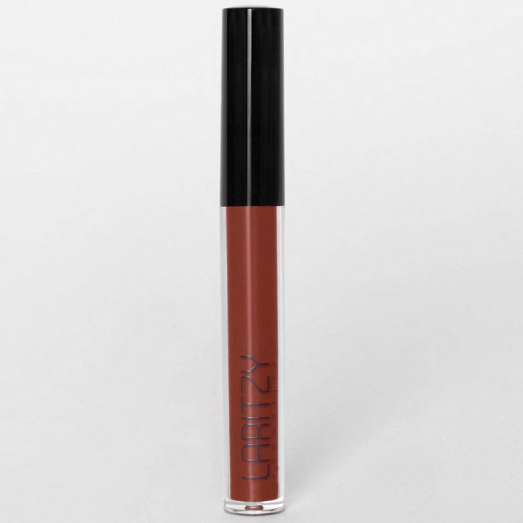 Long Lasting Liquid Lipstick - Pastel Brown - LARITZY Vegan and Cruelty Free Cosmetics